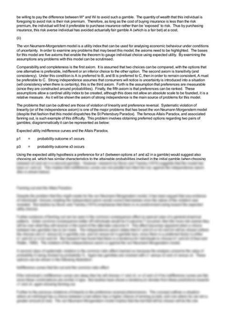Actuarially Fair - How To Discuss