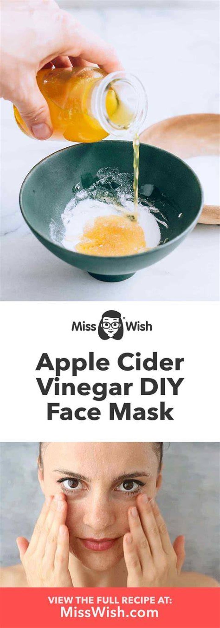 apple cider vinegar face mask