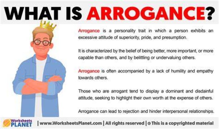 Arrogant Meaning - How To Discuss
