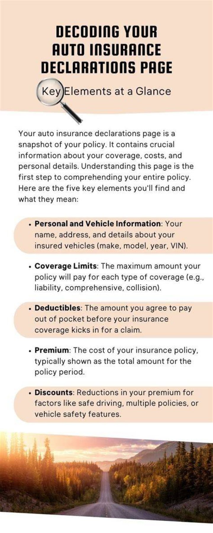 Aspects of car insurance
