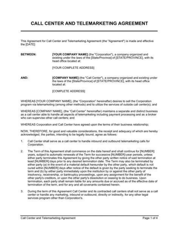 Call contract - How To Discuss