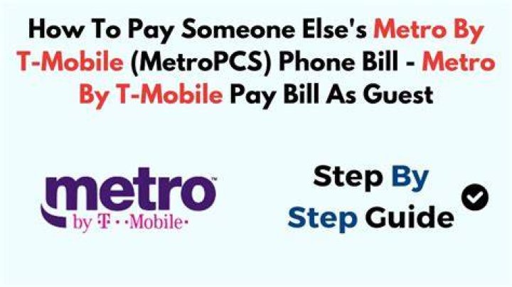 Can I Pay Someone Else's Metro Pcs Bill