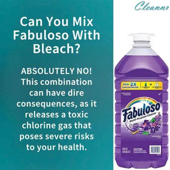 Can You Mix Fabuloso And Bleach