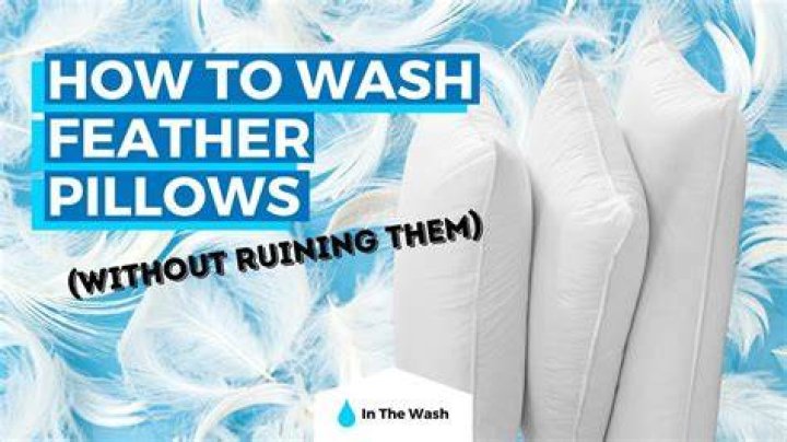 can you wash feather pillows
