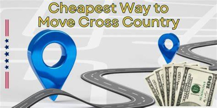 cheapest way to move cross country