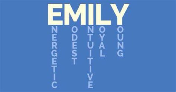 Different Ways To Spell Emily