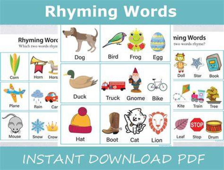 find rhyming words