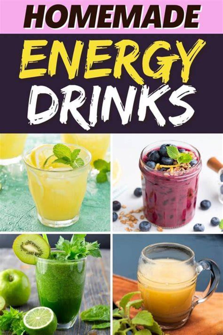 homemade energy drink