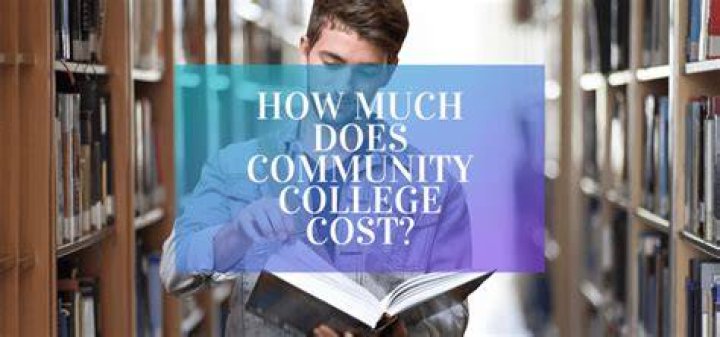 how much does community college cost