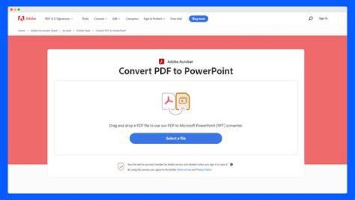 How to convert pdf to powerpoint