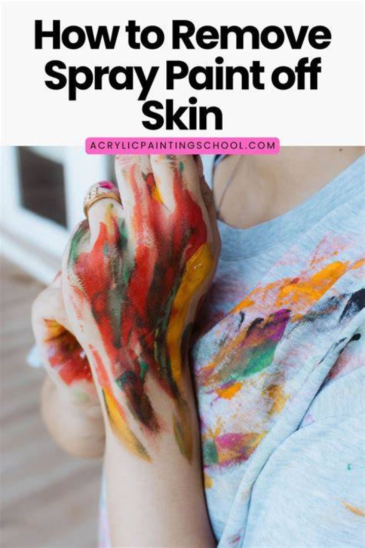 How To Get Spray Paint Off Acrylic Nails