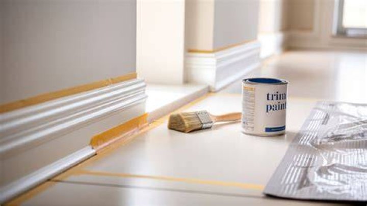 how to paint baseboards with carpet