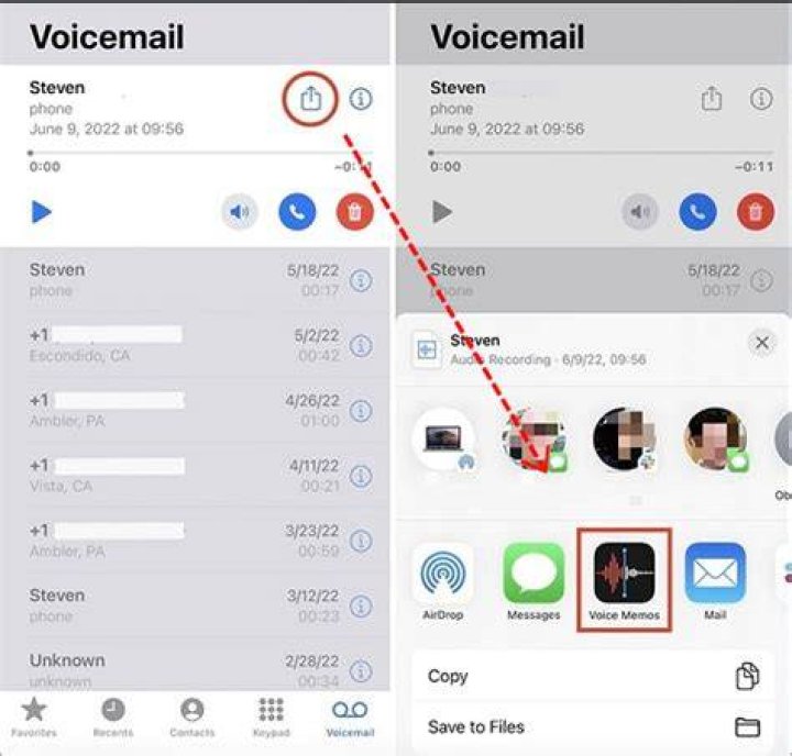 how to record a voicemail