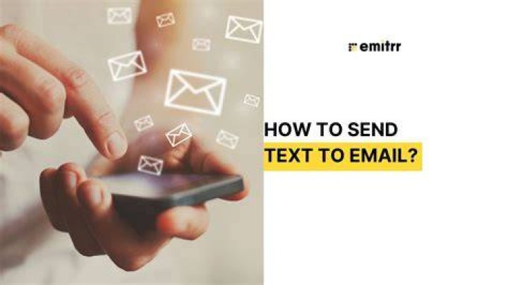 how to send an email to a phone number