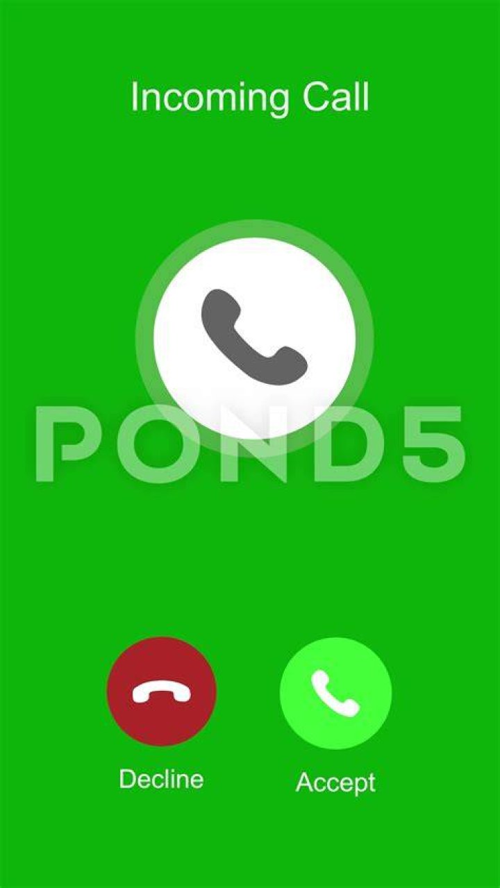 incoming call