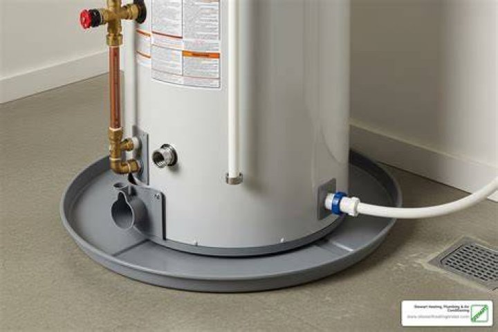 Install Drain Pan Under Hot Water Heater