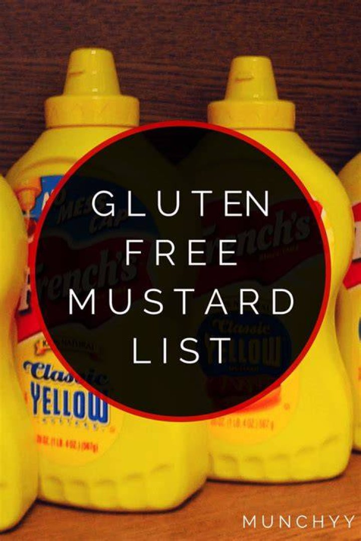 is mustard gluten free