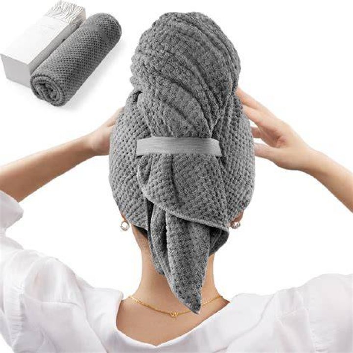 microfiber hair towel