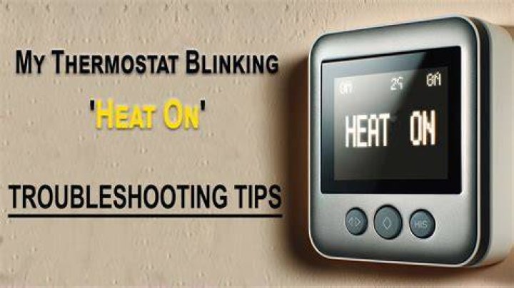 My Thermostat Is Blinking - How To Discuss