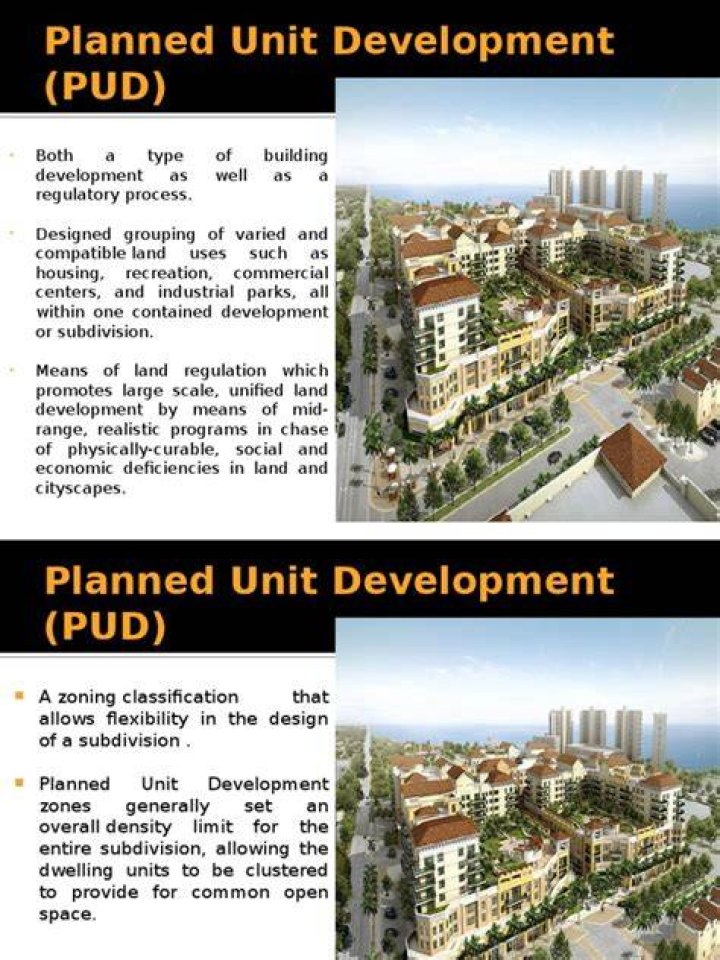 Planned urban development (PUD) - How To Discuss