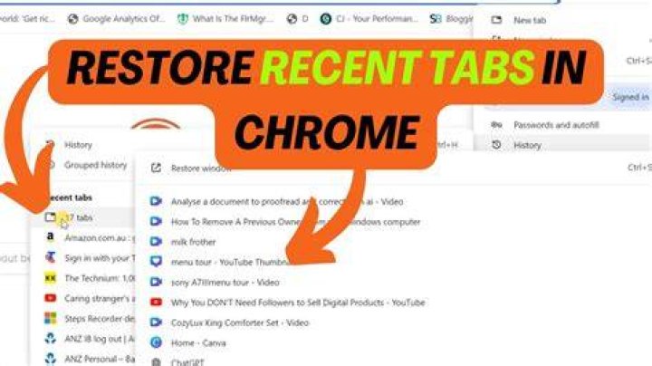 restore tabs