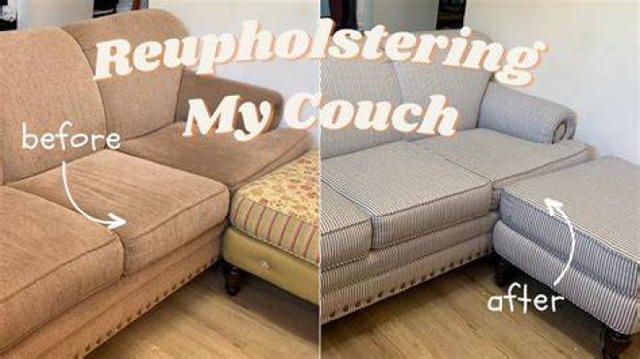 Reupholster couch - How To Discuss