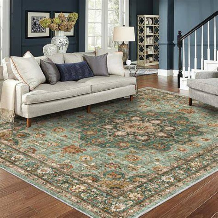 rug on carpet