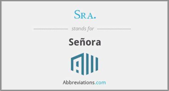 Senora Abbreviation