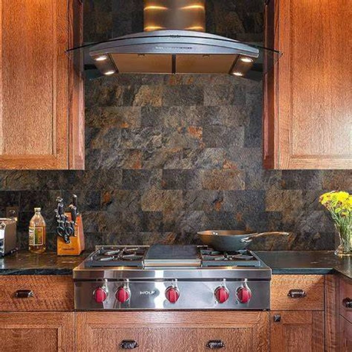 Slate backsplash - How To Discuss