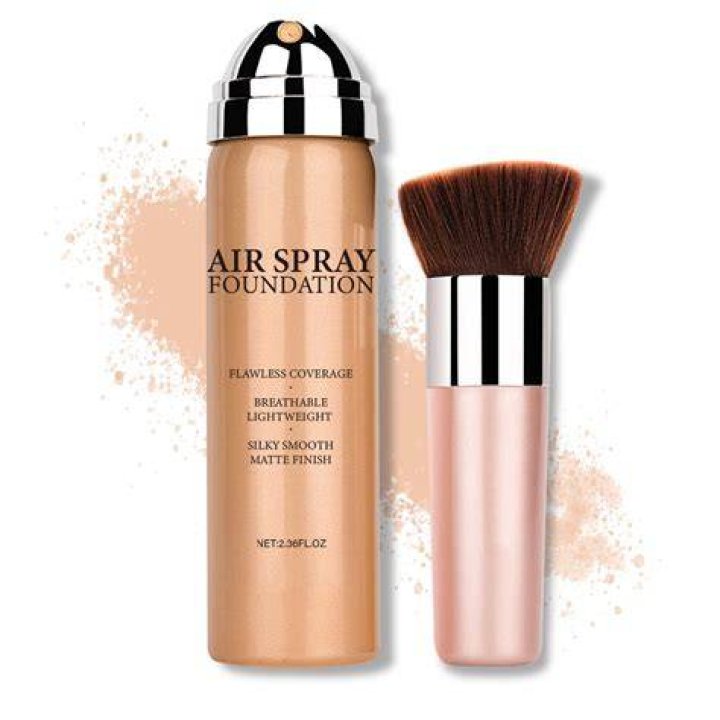 spray foundation makeup