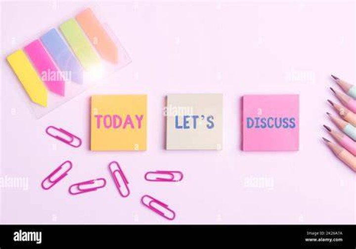 Supplies - How To Discuss