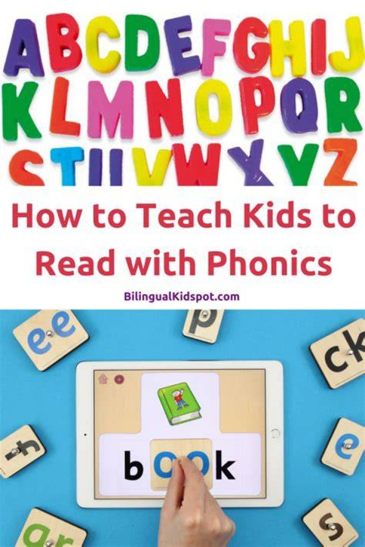Teach kids to read