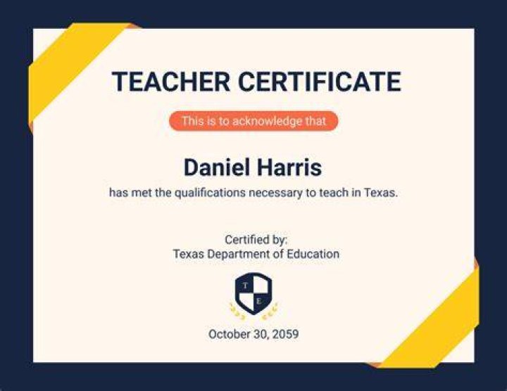 teacher assistant certification