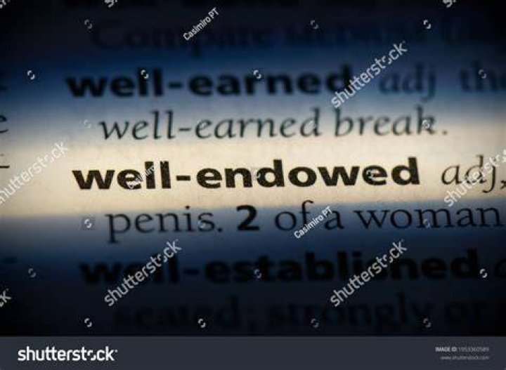 Well Endowed Meaning
