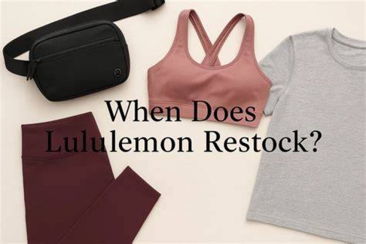 When does Lululemon Re-stock?