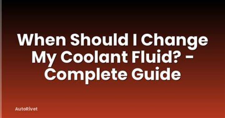 when should i change my oil