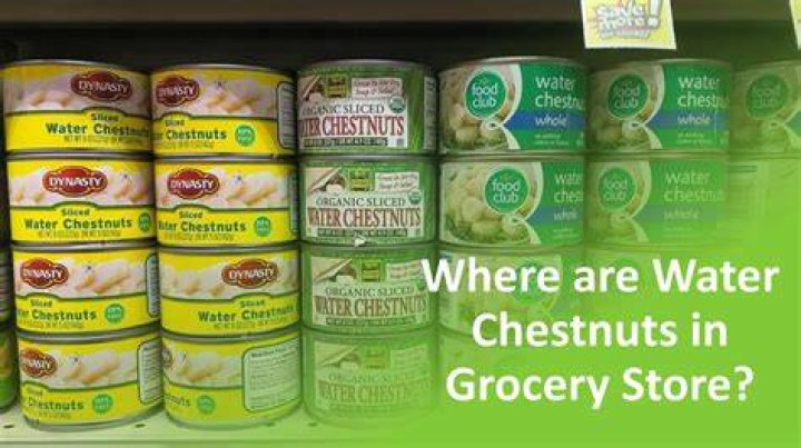 Where Are Water Chestnuts In Grocery Store