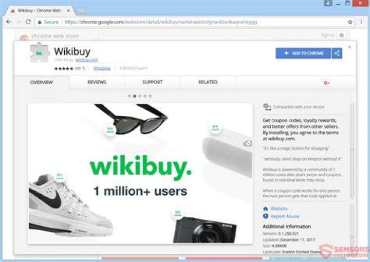 wikibuy extension