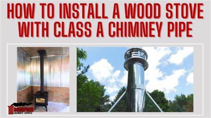 wood stove chimney pipe